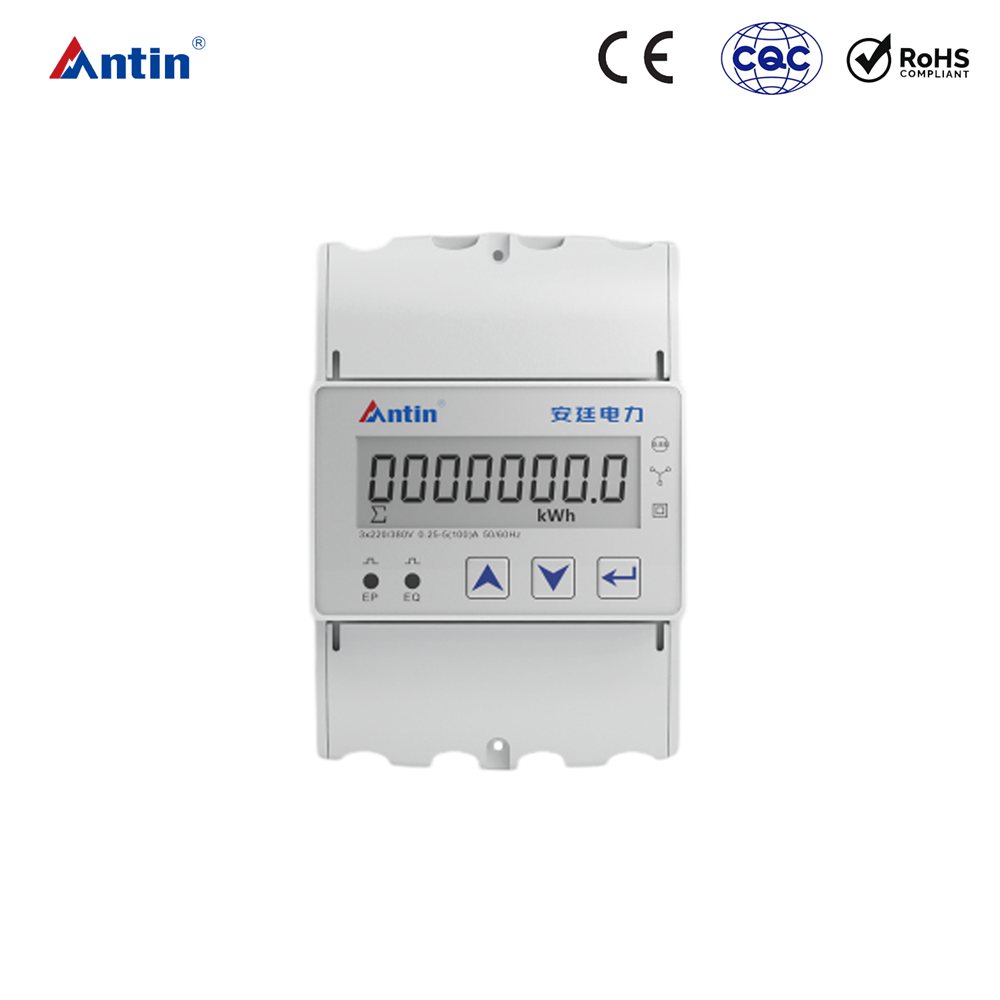 AT180G Série triphasé DIN Rail Energy Metter
